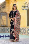 Zunaira 4040 By Afsana Velvet Embroidery Readymade Suit Suppliers In India